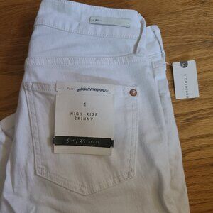 Anthropologie, White Jeans Size 25